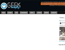 Tablet Screenshot of geeknifty.com